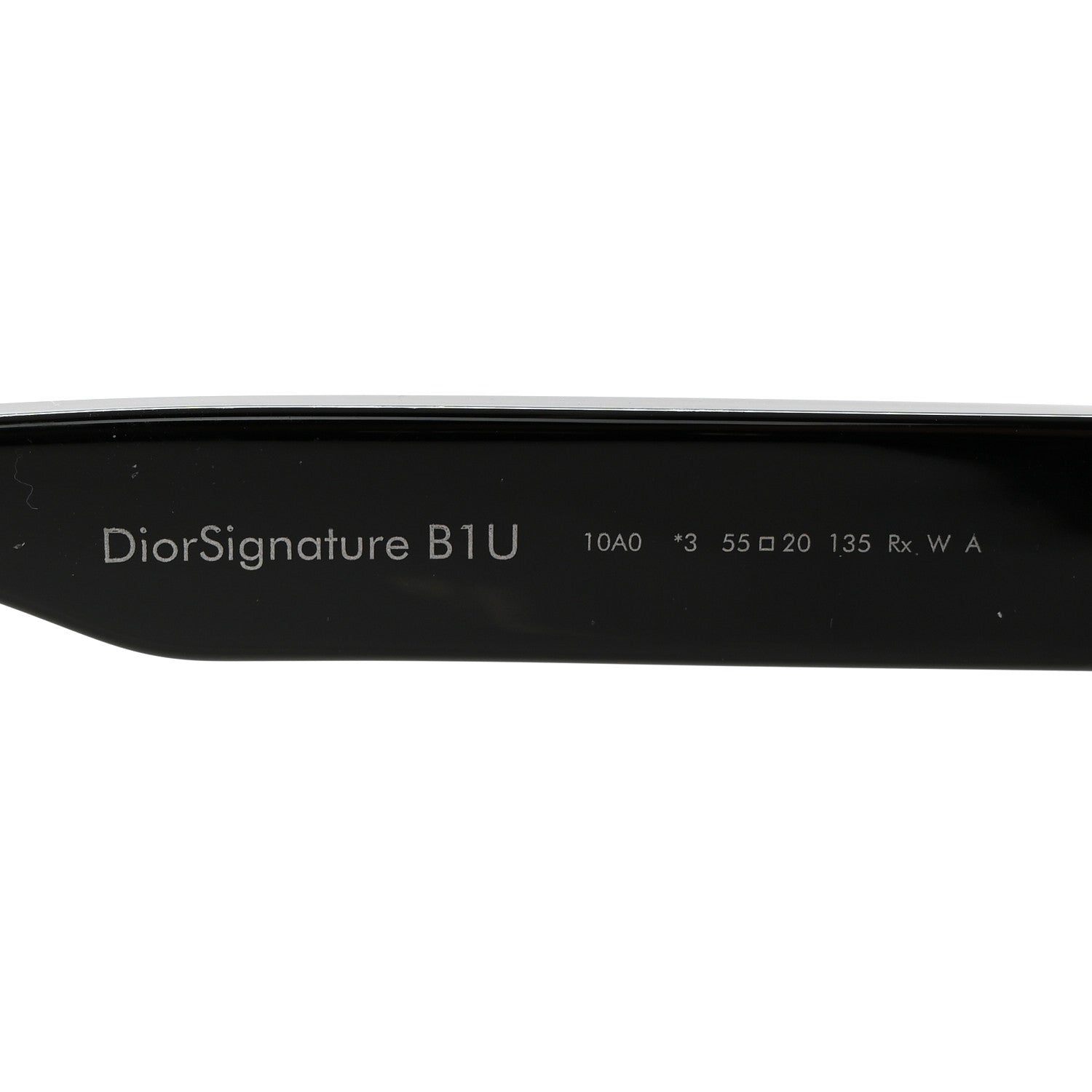 Christian Dior Acetate DiorSignature B1U Butterfly Sunglasses Black 7 of 8