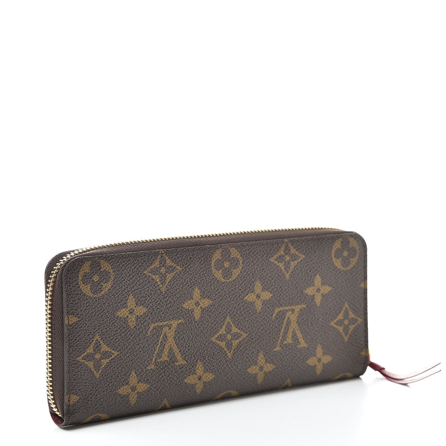 Monogram Clemence Wallet Fuchsia