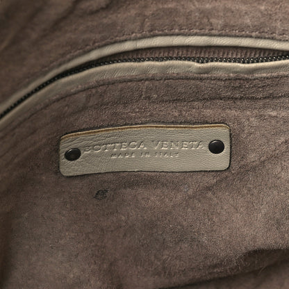 Bottega Veneta Nappa Intrecciato Nodini Crossbody Messenger Light Grey 5 of 14