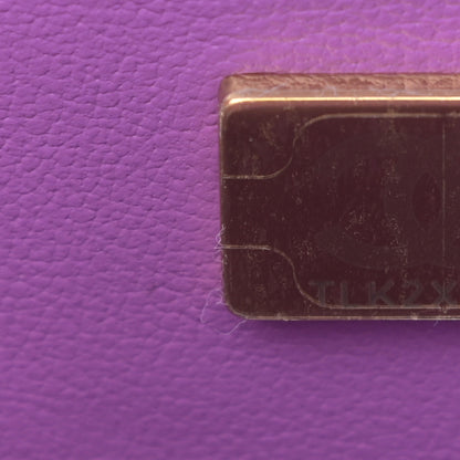 Chanel Lambskin Quilted CC In Love Heart Bag Purple 7 of 11