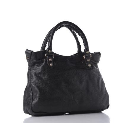 Balenciaga Agneau Giant 12 Rose Gold Hardware Town Black 2 of 8
