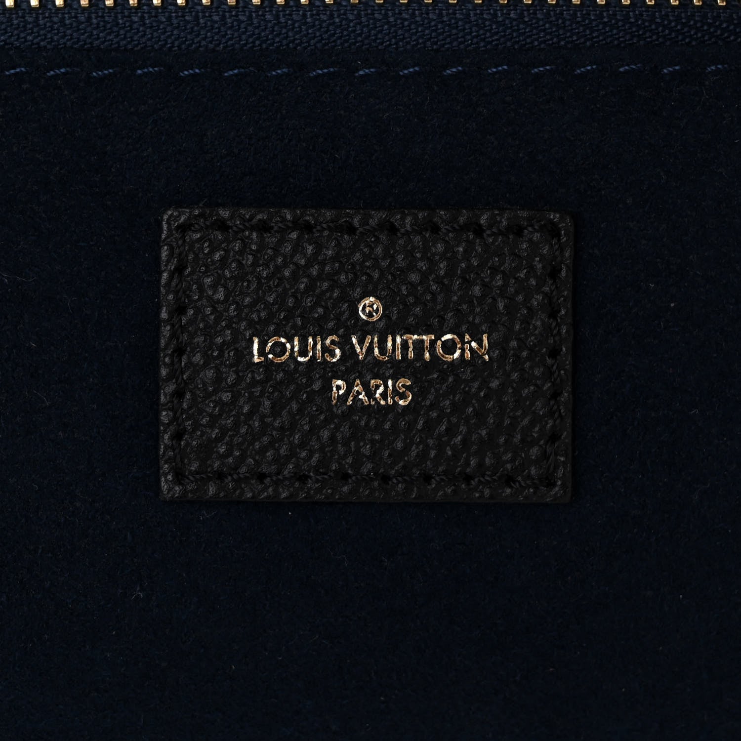 Louis Vuitton Empreinte Monogram Giant Neverfull MM Black 6 of 9