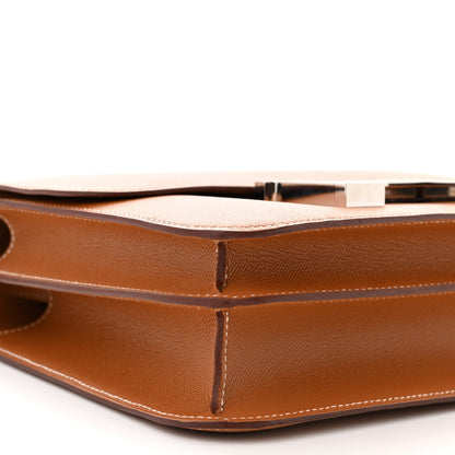 Hermes Grained Monsieur Lizard Constance 24 Gold Ombre 9 of 11