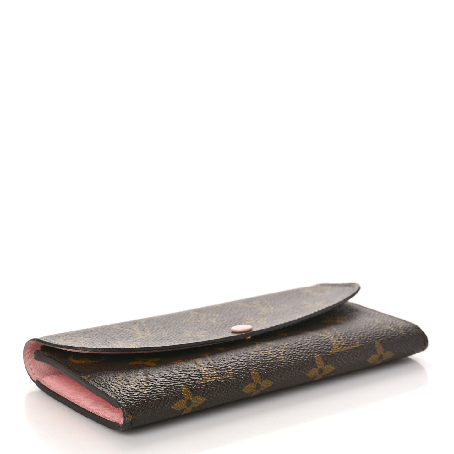 Monogram Emilie Wallet Rose Ballerine