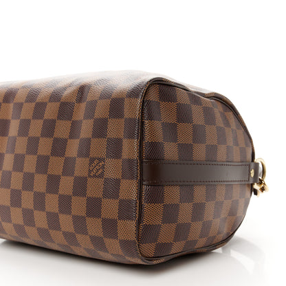 Louis Vuitton Damier Ebene Speedy Bandouliere 25 13 of 14