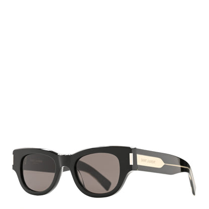 Saint Laurent Acetate Sunglasses SL 573 Black 1 of 8