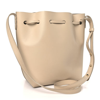 Mansur Gavriel Calfskin Mini Bucket Bag Sand 3 of 12
