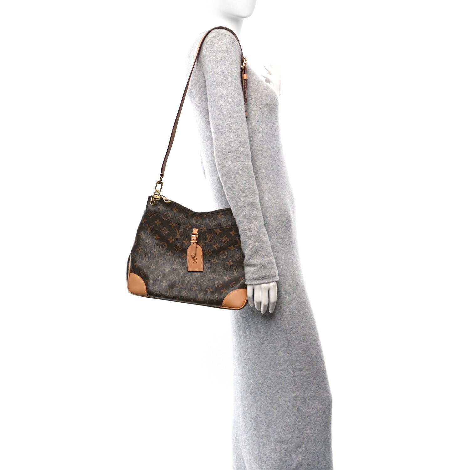 Louis Vuitton Monogram Odeon MM Natural 2 of 9