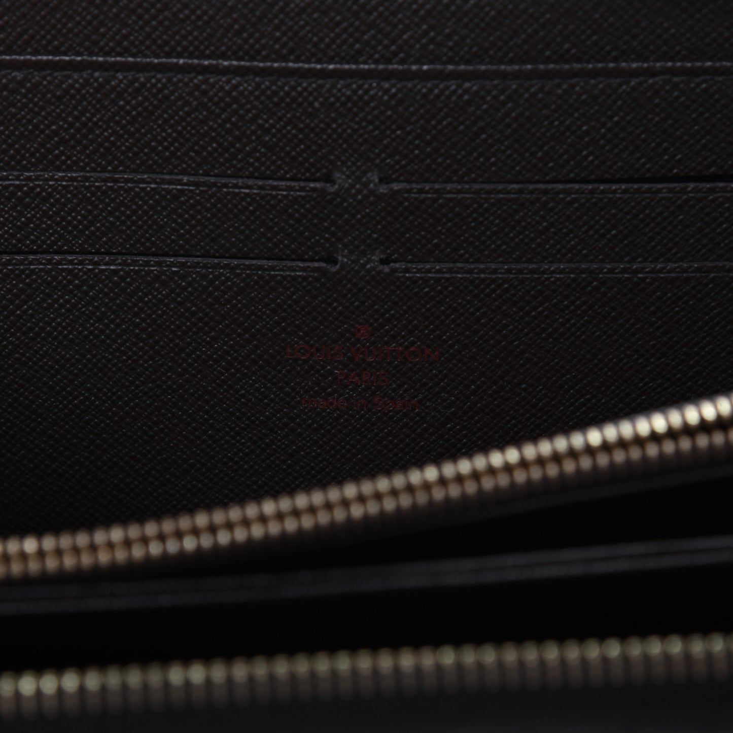 Damier Ebene Zippy Wallet