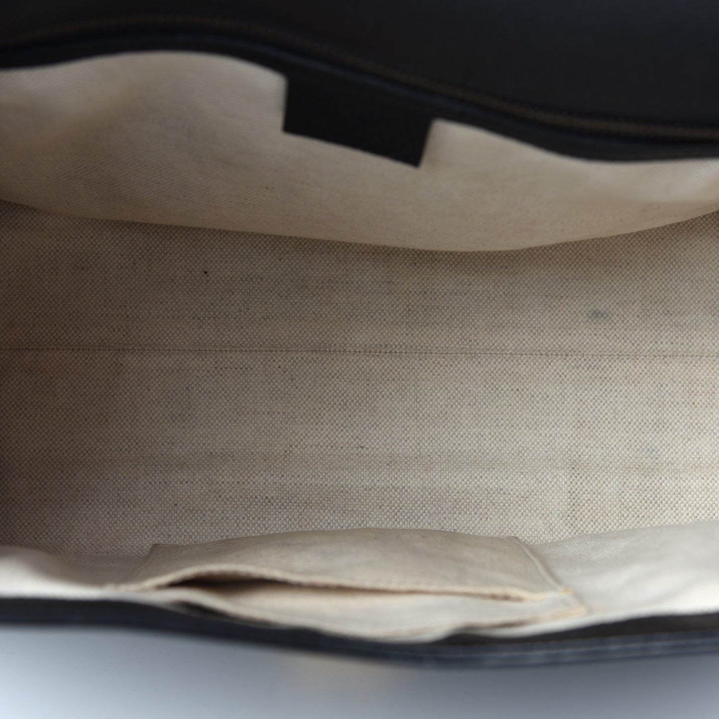 Calfskin Small GG Marmont Top Handle Bag Black