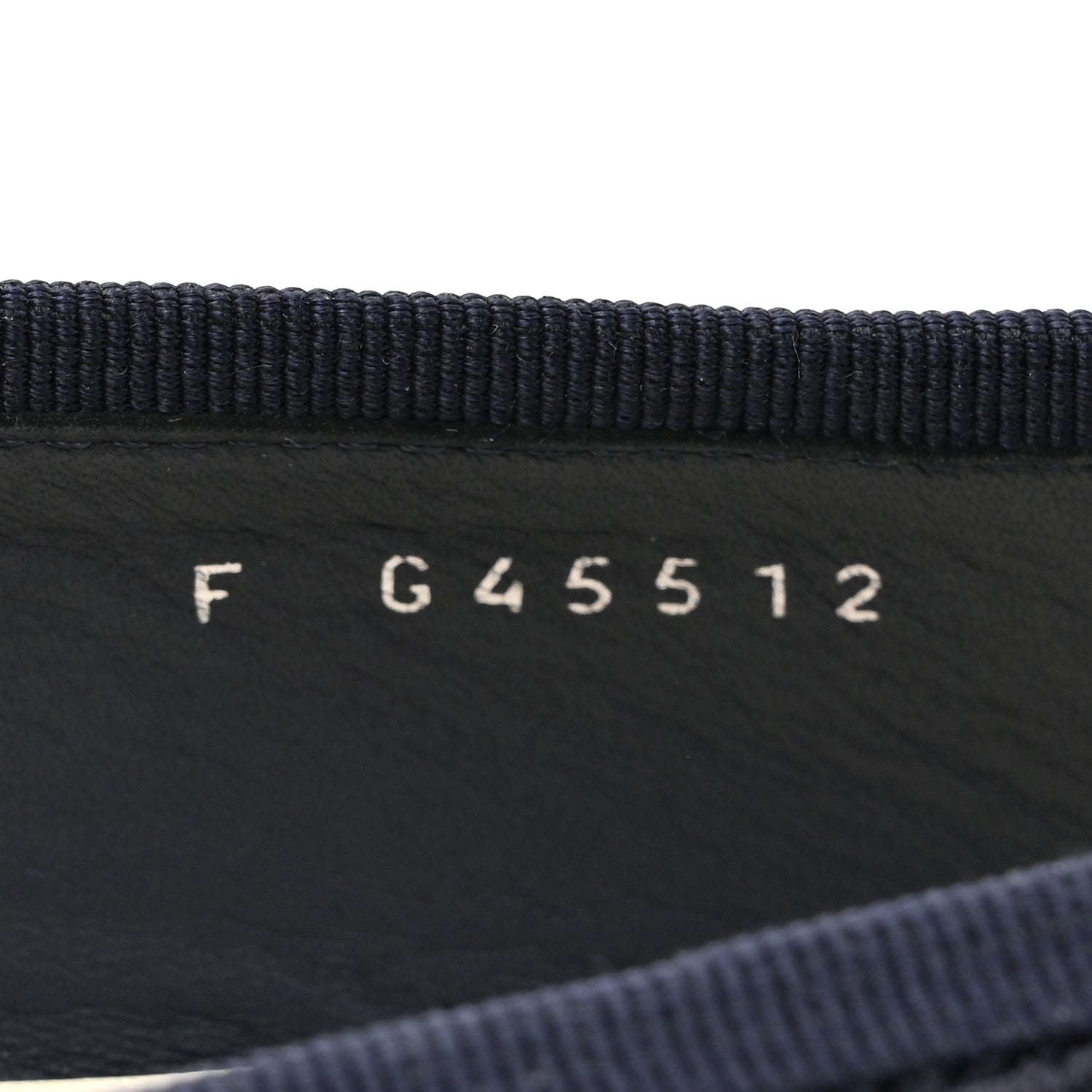 Chanel Embroidered Fabric Cap Toe CC Ballerina Flats 38 Dark Navy Blue 8 of 9