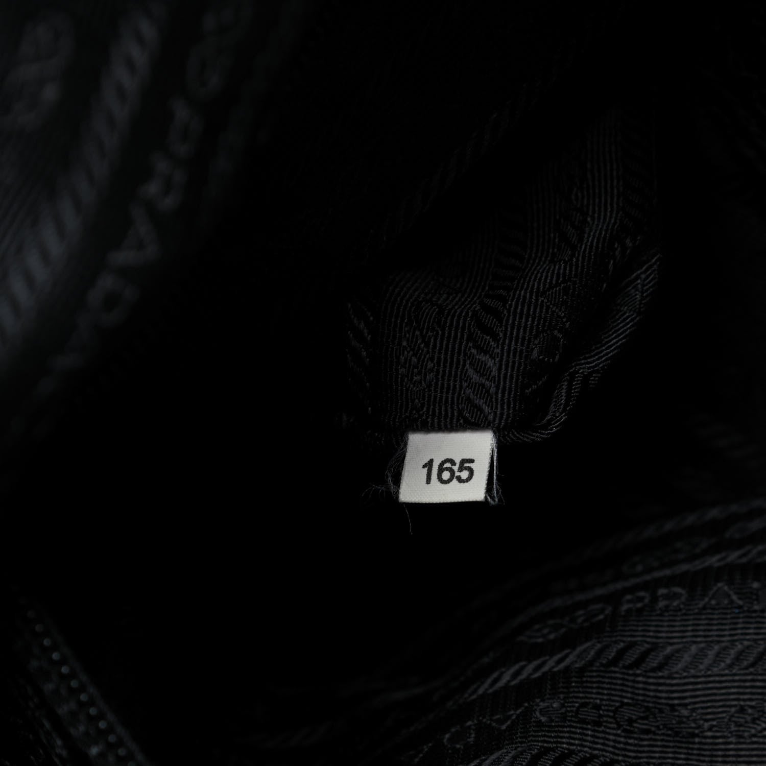 Prada Tessuto Nylon Saffiano Carry On Travel Bag Black 8 of 10