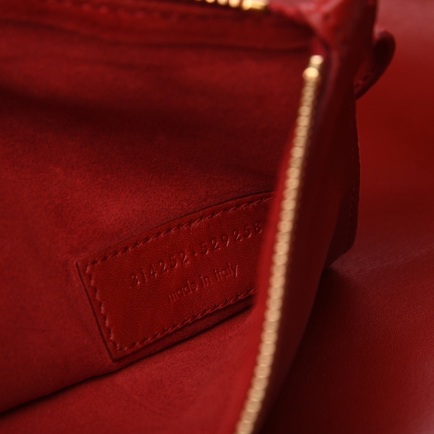 Calfskin Suede Reversible East West Shopper Tote Rouge Orient