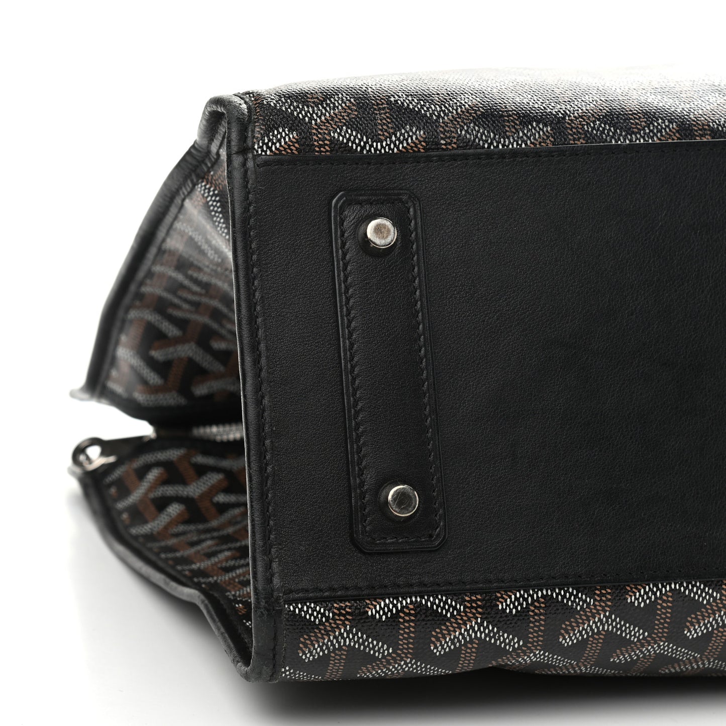 Goyardine Marquises Tote Black