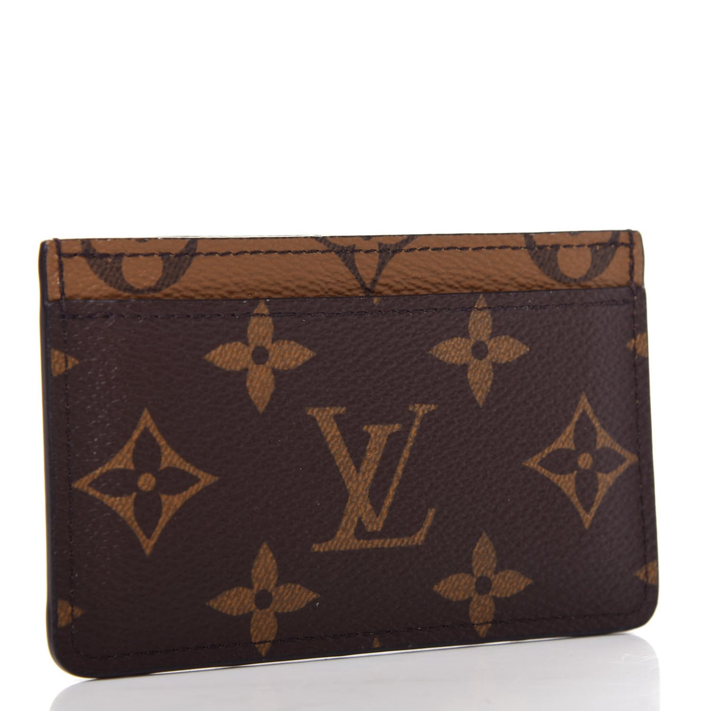 Reverse Monogram Card Holder
