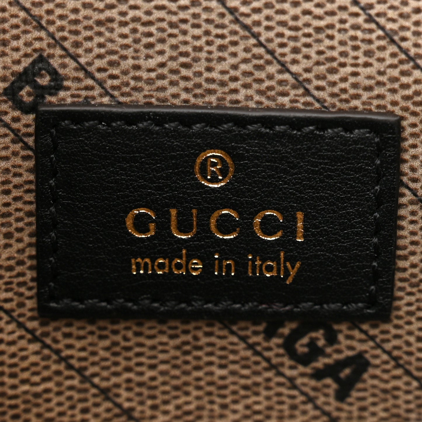 X GUCCI GG Supreme Monogram Small Hourglass Top Handle Bag Beige Ebony