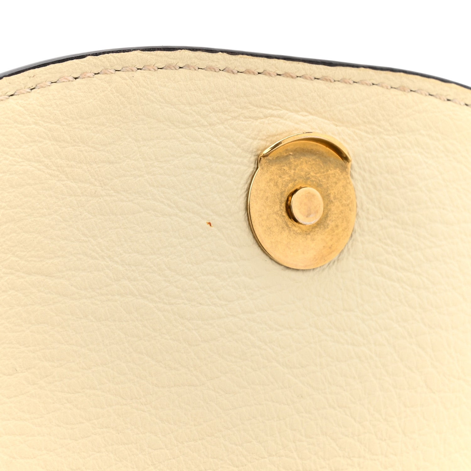 Chloe Calfskin Small Nile Bracelet Minaudiere Bag Off White 12 of 15