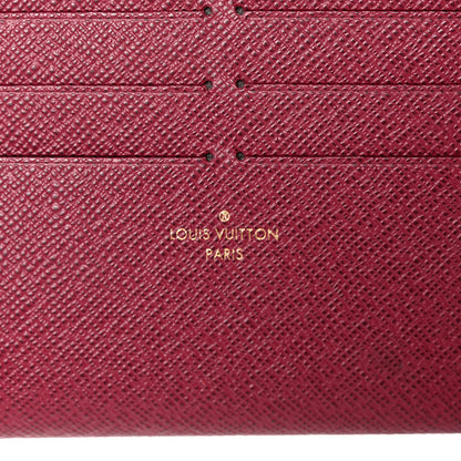Louis Vuitton Calfskin Felicie Card Holder Insert Fuchsia 6 of 6
