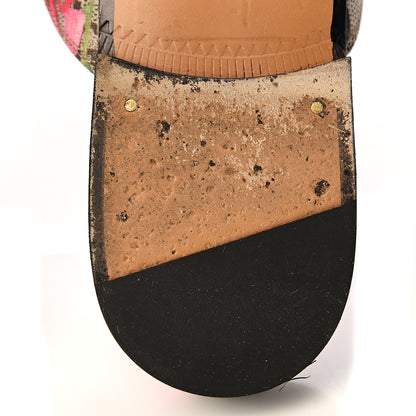 Gucci GG Supreme Monogram Blooms Womens Princetown Slippers 42 Beige Multicolor Dry Rose 11 of 13
