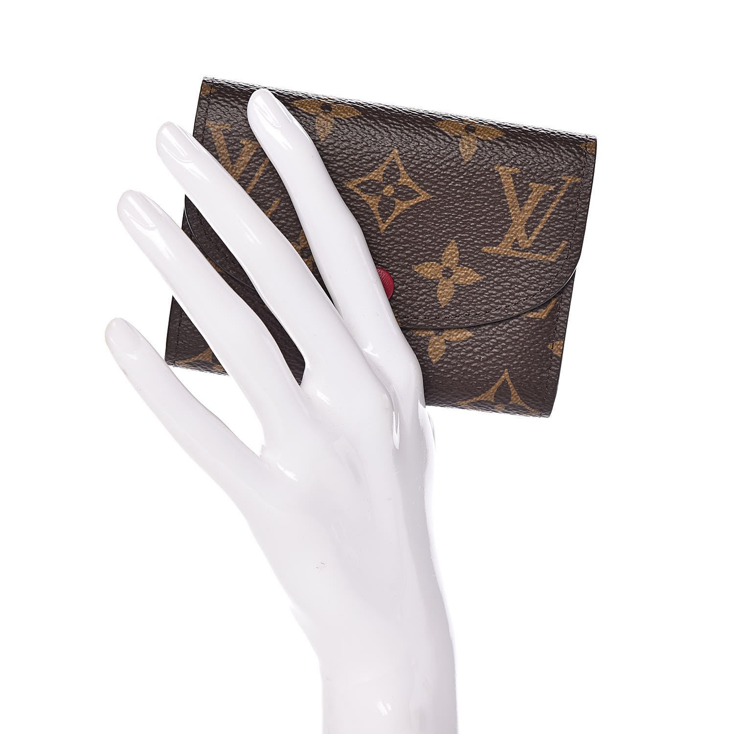Louis Vuitton Monogram Rosalie Coin Purse Fuchsia 2 of 7
