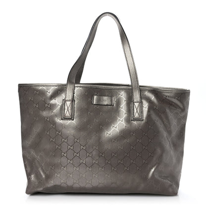 Gucci Imprime Monogram Medium Zippered Shopping Tote Mauve 1 of 9