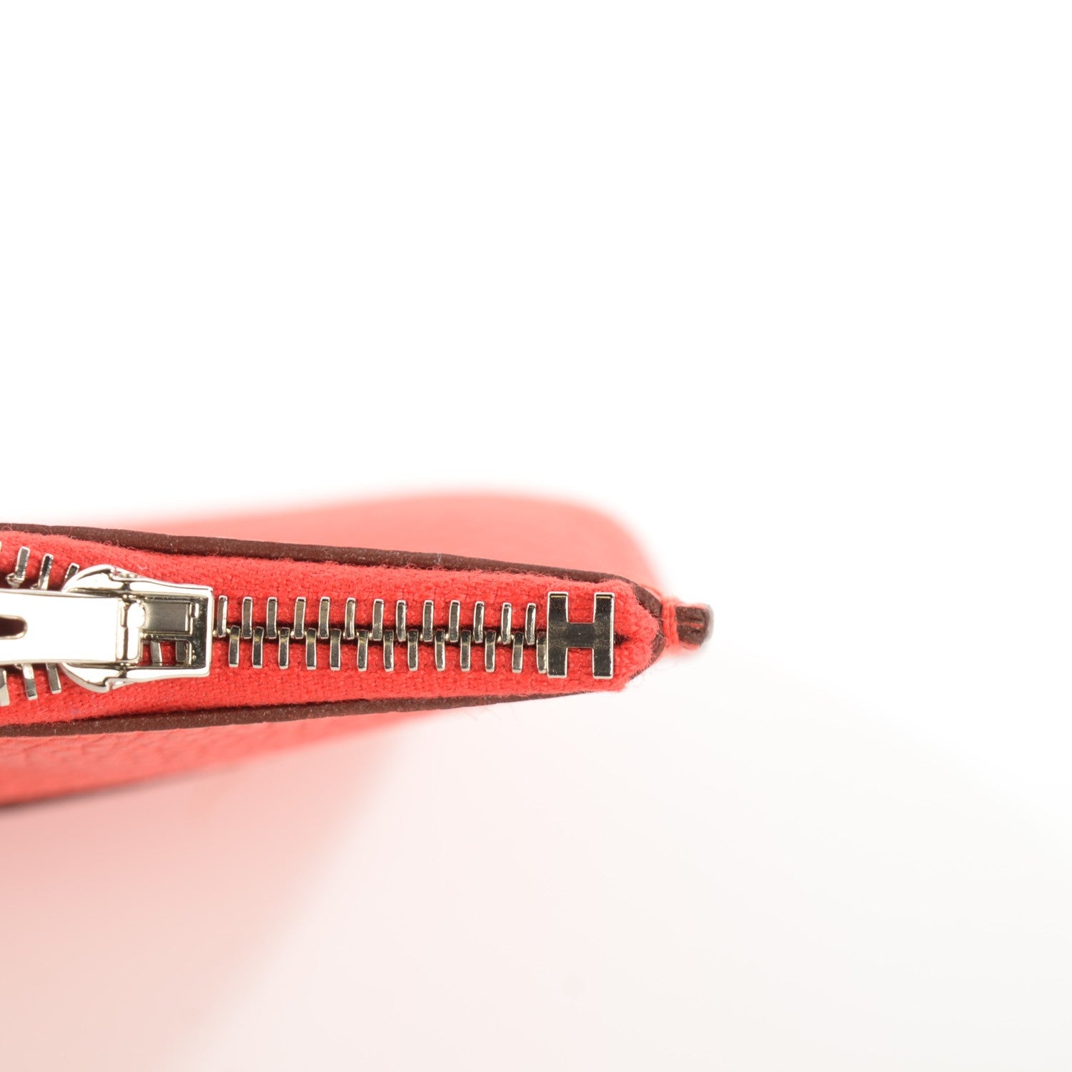 Hermes Togo Dogon Duo Wallet Poppy 8 of 9