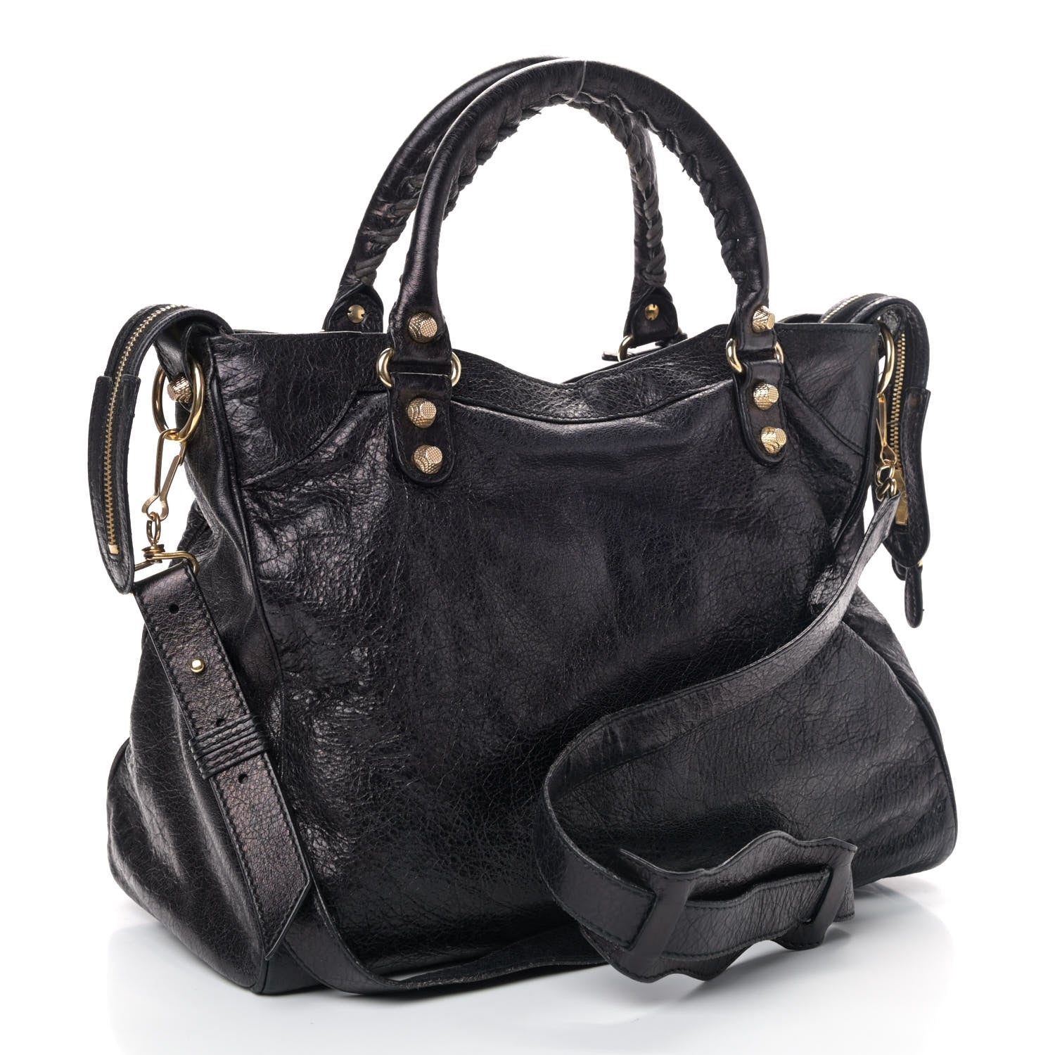 Balenciaga Agneau Giant 12 Gold Hardware Velo Black 2 of 4