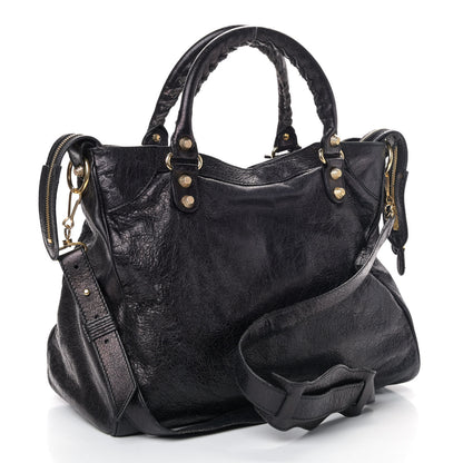 Balenciaga Agneau Giant 12 Gold Hardware Velo Black 2 of 4