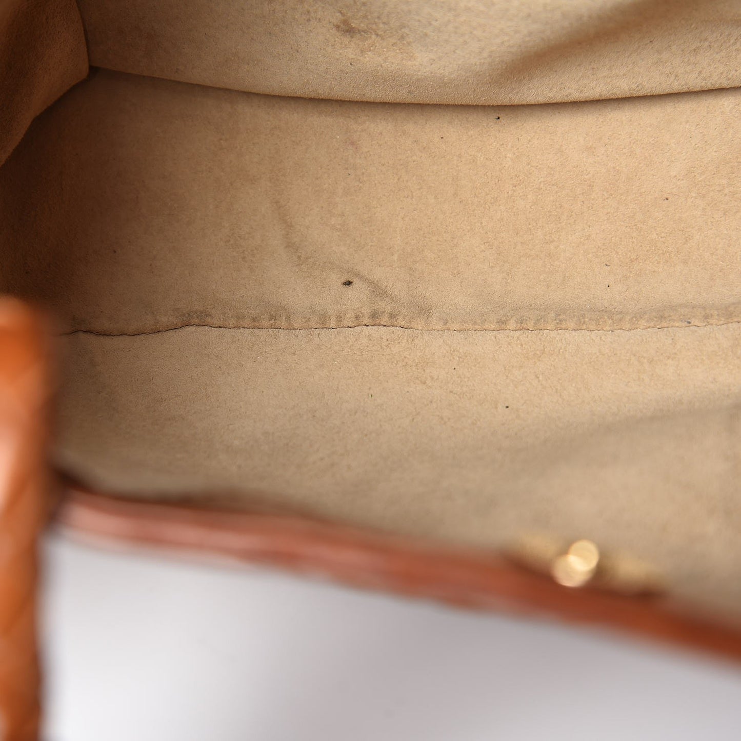 Nappa Intrecciato Woven Tote Noce