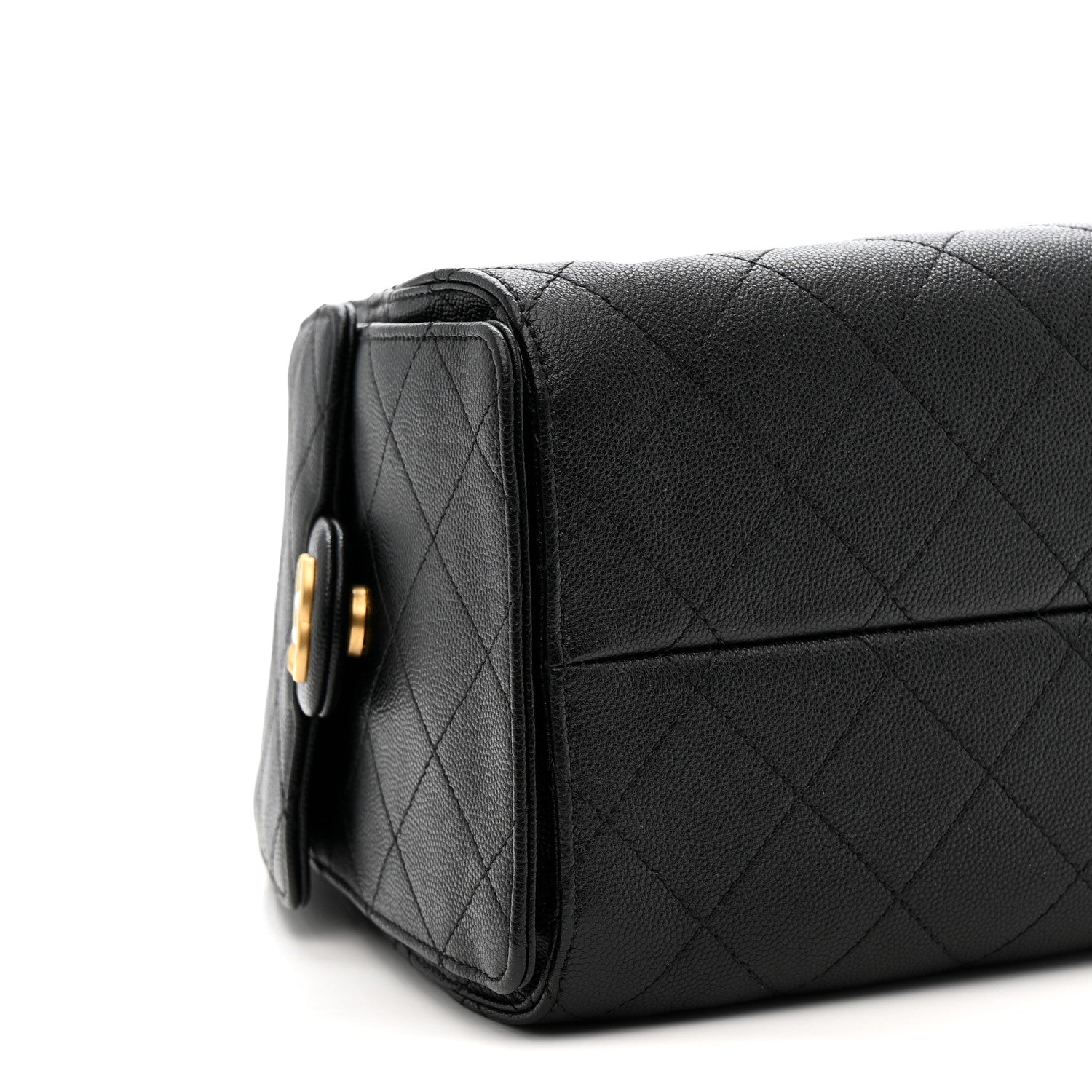 Chanel Caviar Quilted Small Chanel 25 Handbag Black 9 of 10