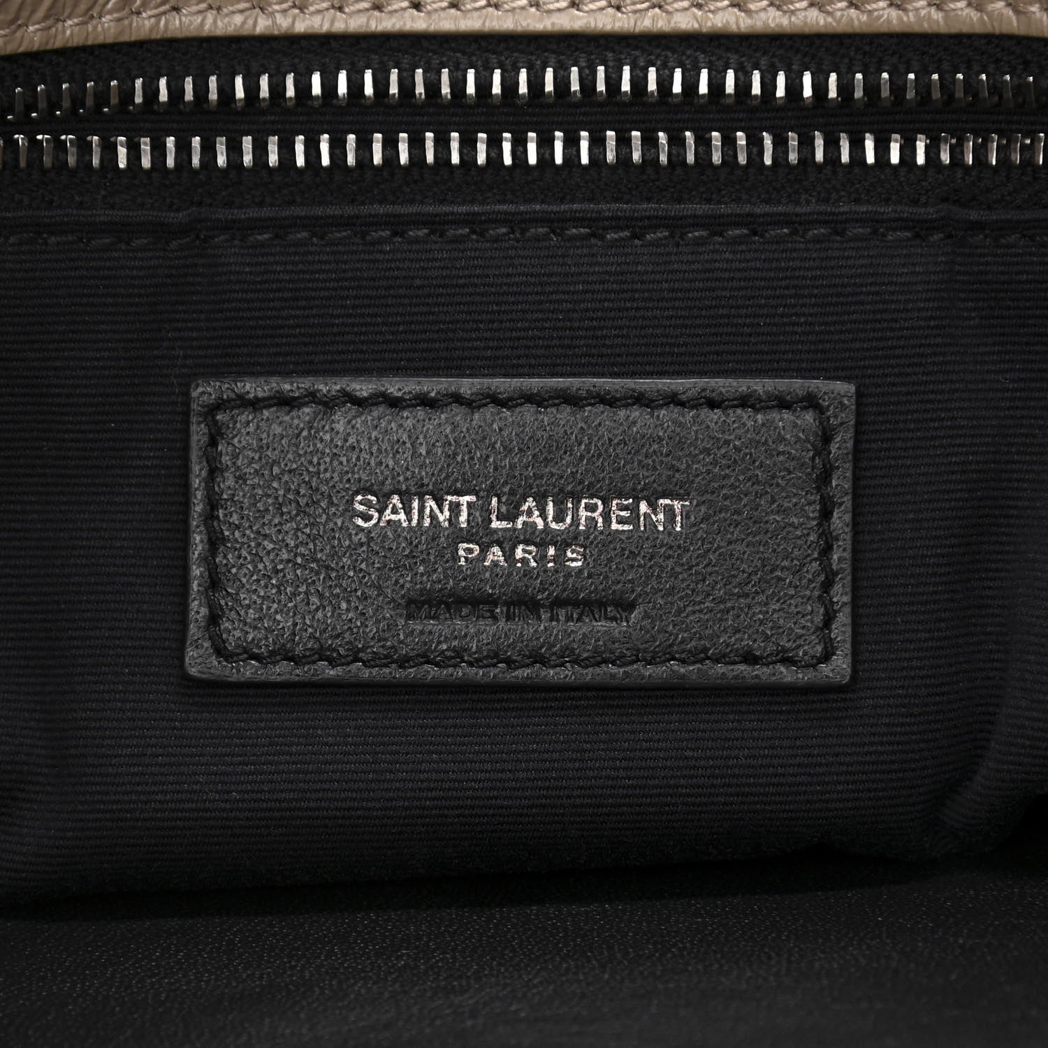 Saint Laurent Crinkled Calfskin Matelasse Monogram Medium Niki Chain Satchel Light Natural 7 of 11