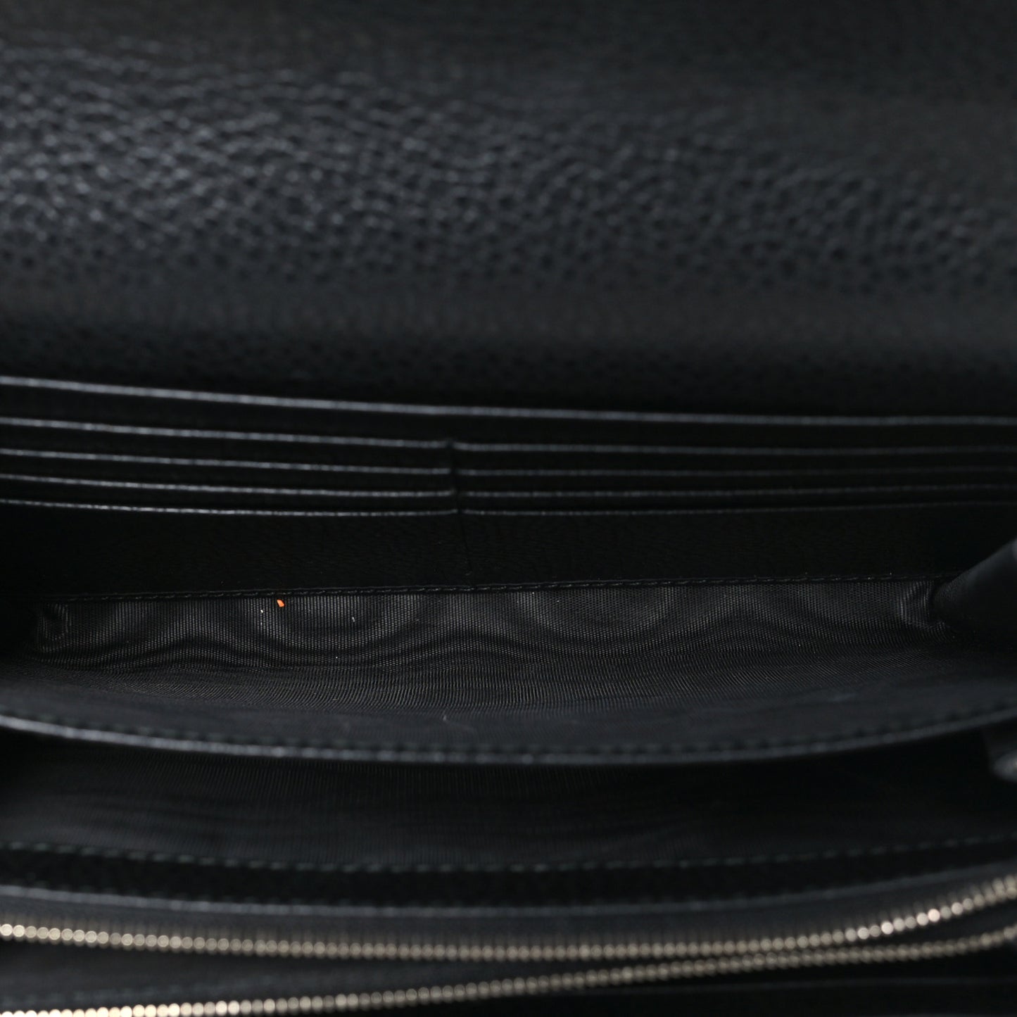 Calfskin Mini Dionysus Chain Wallet Black