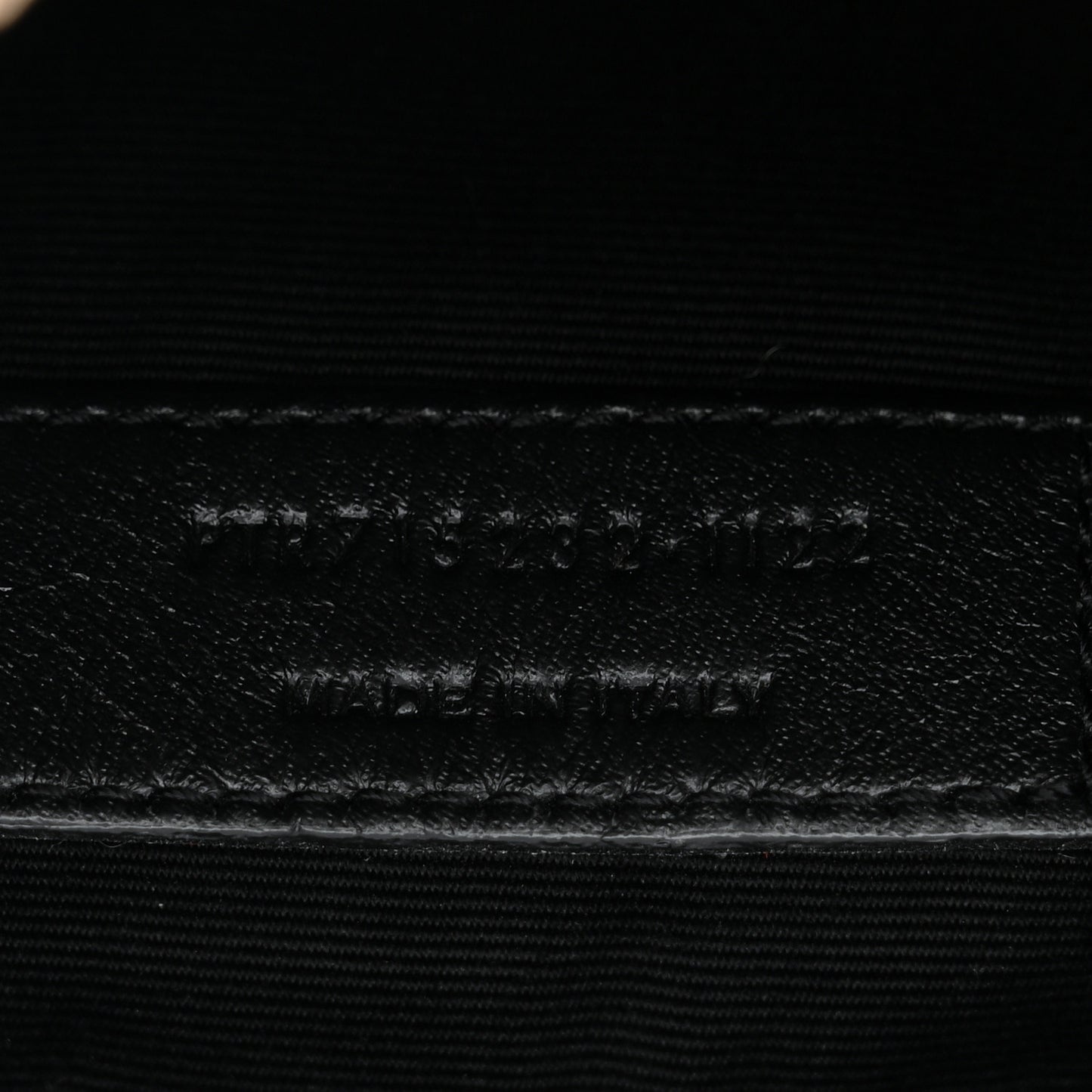 Calfskin Matelasse Monogram Lou Camera Bag Black