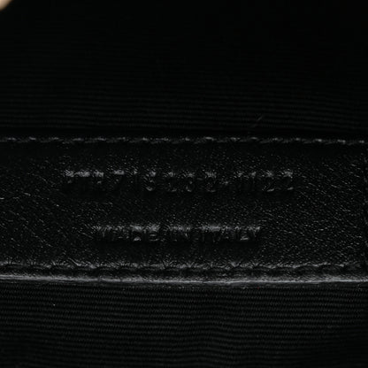 Saint Laurent Calfskin Matelasse Monogram Lou Camera Bag Black 7 of 10