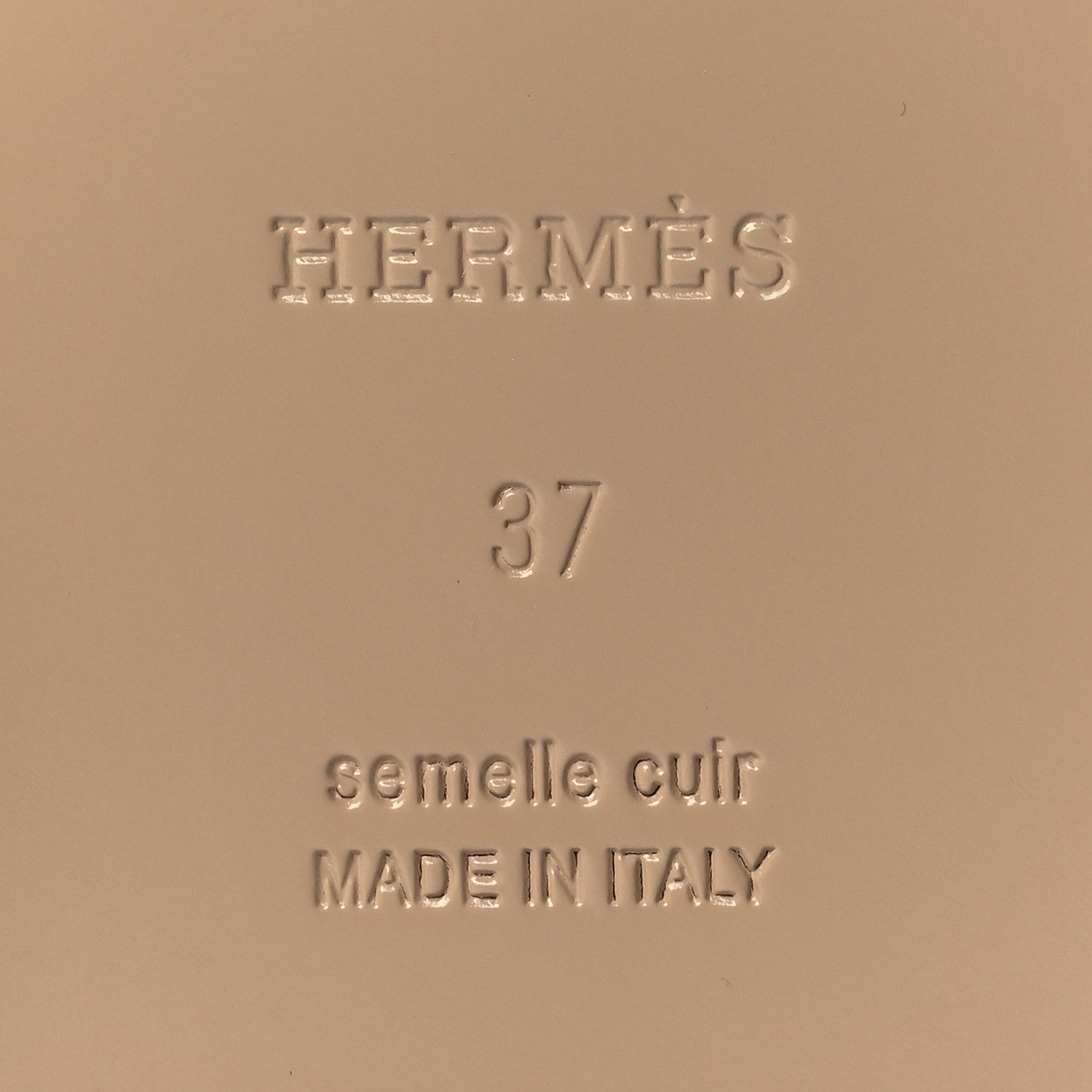 Hermes Calfskin Womens Elixir Sandals 37 White 6 of 8