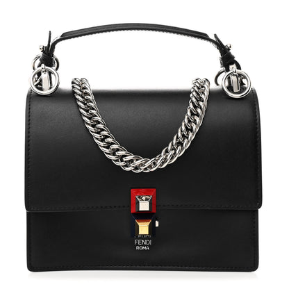 Fendi Vitello Liberty Studded Small Kan I Shoulder Bag Black Multicolor 1 of 10