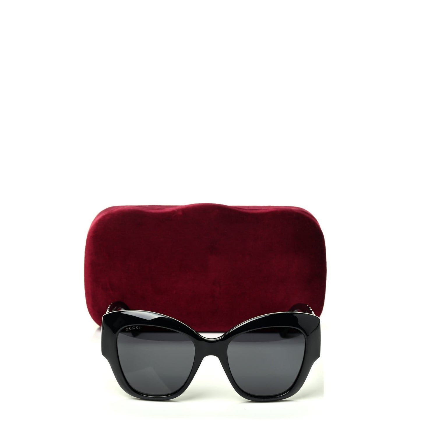 Acetate GG Butterfly Sunglasses GG0808S Black