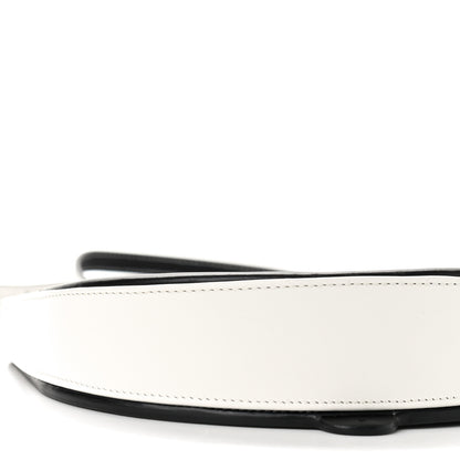 Loewe Soft Calfskin Heel Bag Black Soft White 8 of 9