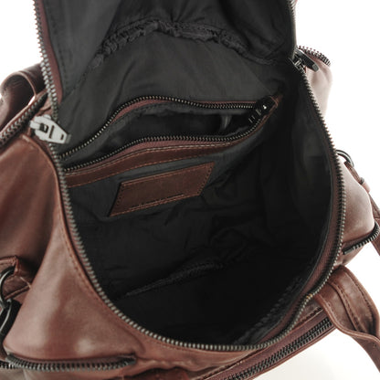 Alexander Wang Lambskin Eugene Satchel Brown 7 of 15