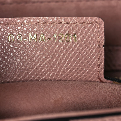 Christian Dior Grained Calfskin Saddle Bag Pink 7 of 13