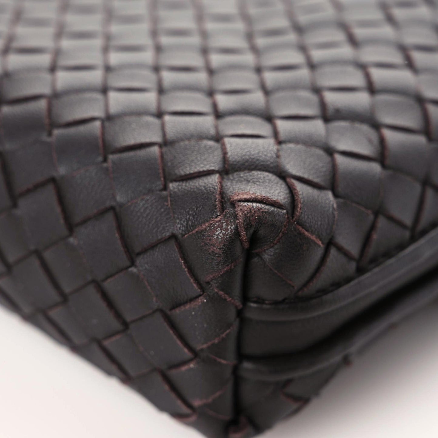 Nappa Intrecciato Nodini Bag Mona Lisa Brown