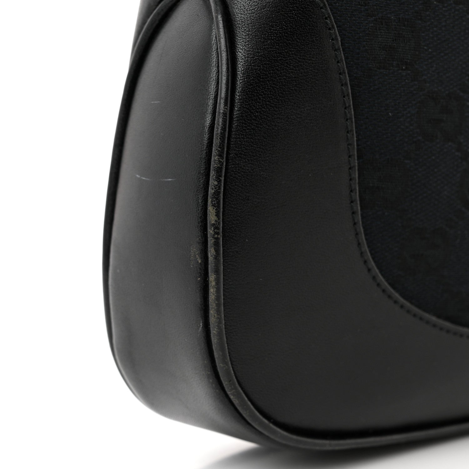Gucci Monogram Small Jackie O Hobo Black 15 of 16