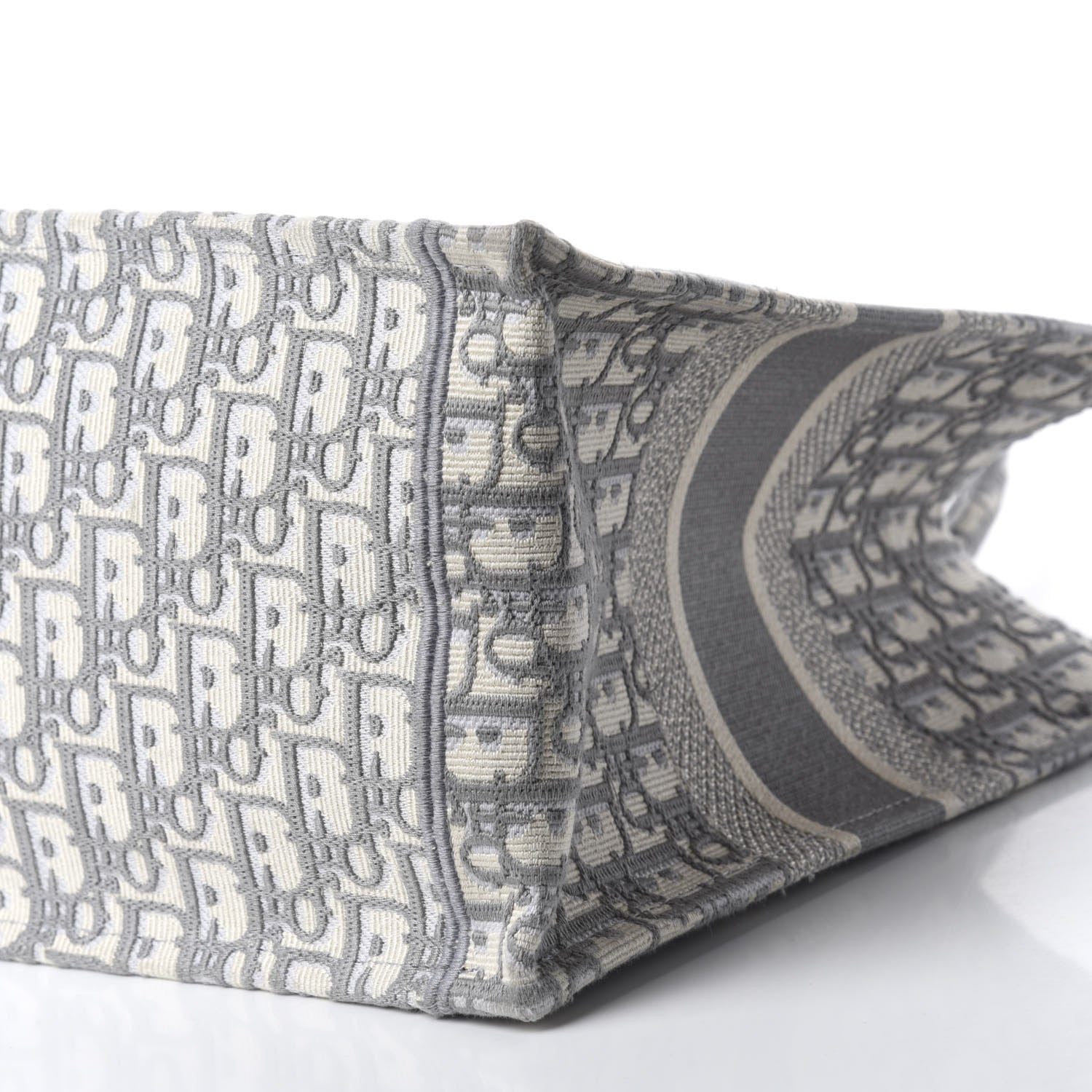 Christian Dior Oblique Medium Book Tote Grey 7 of 11