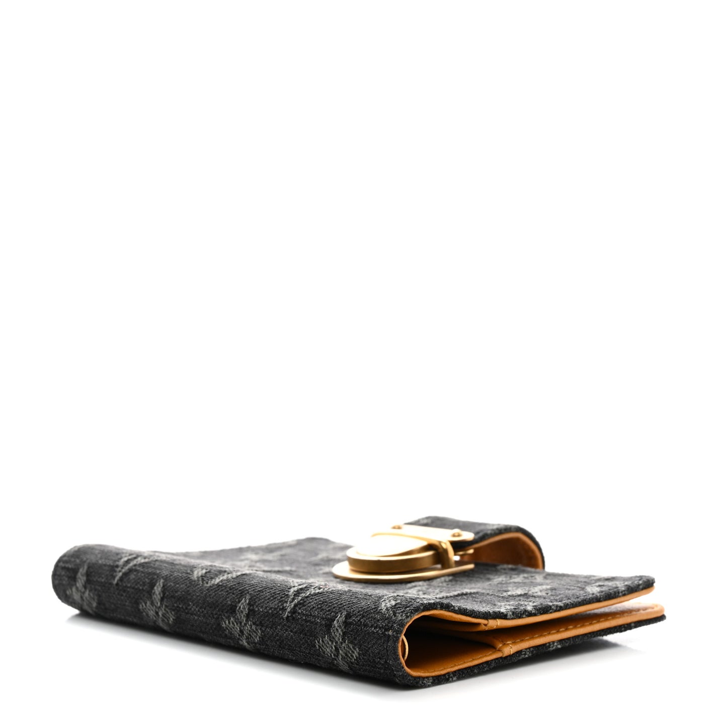 Denim Monogram Agenda PM Black