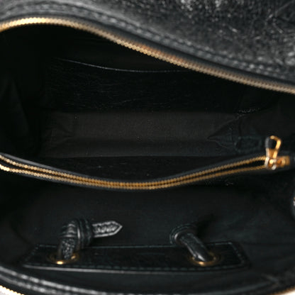 Balenciaga Agneau S Blanket Square Tote Black 5 of 9
