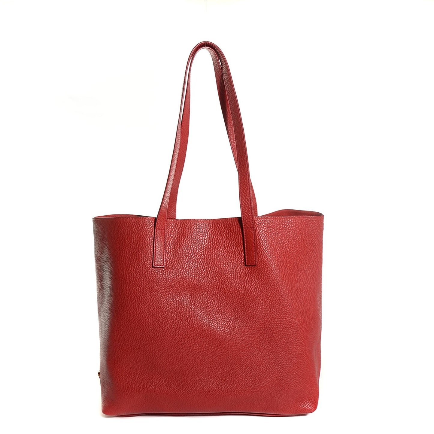 Vitello Daino Tote Rosso
