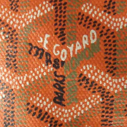 Goyard St. Louis Junior Jr PM Tote Orange 8 of 10