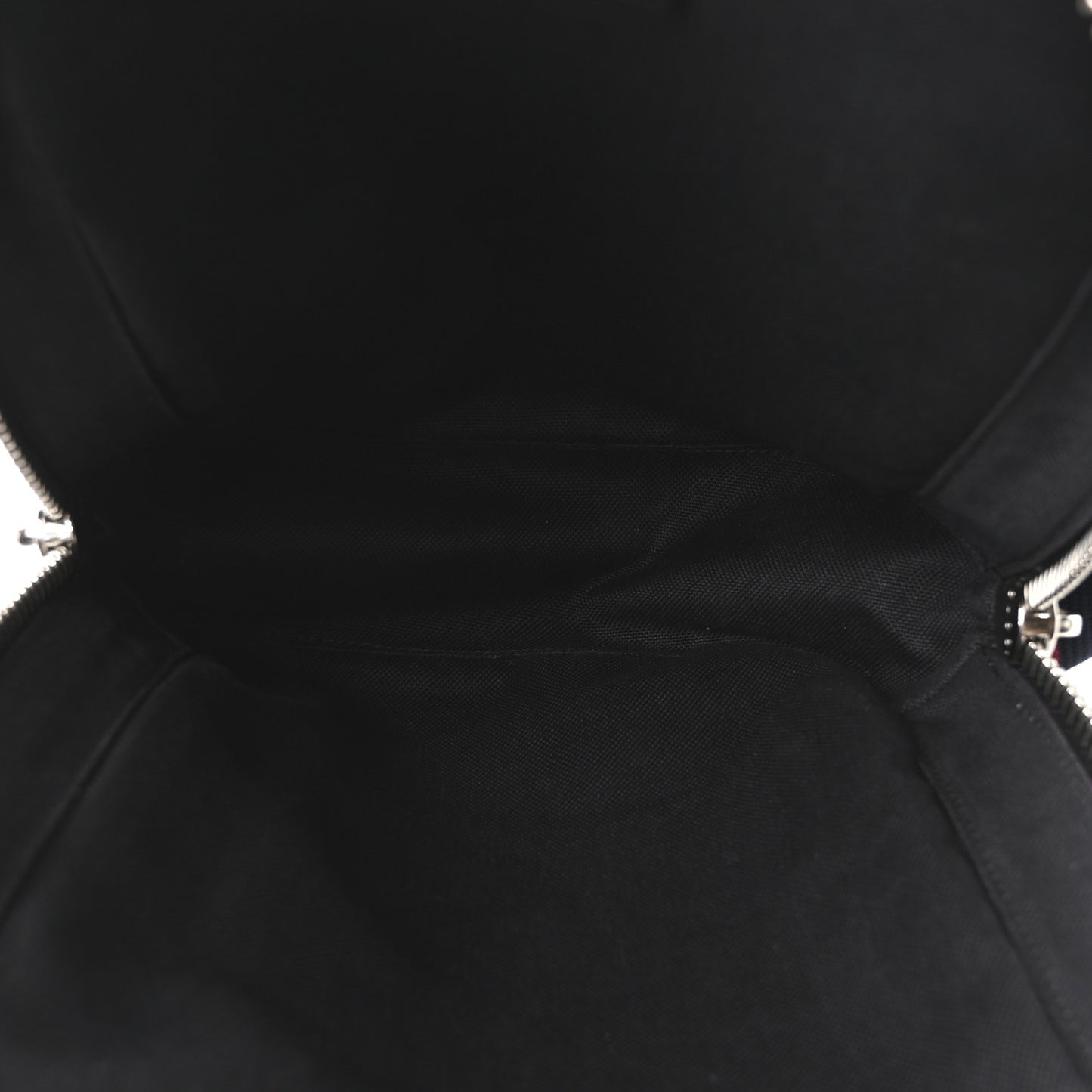 GG Supreme Monogram Web Belt Bag Black Grey