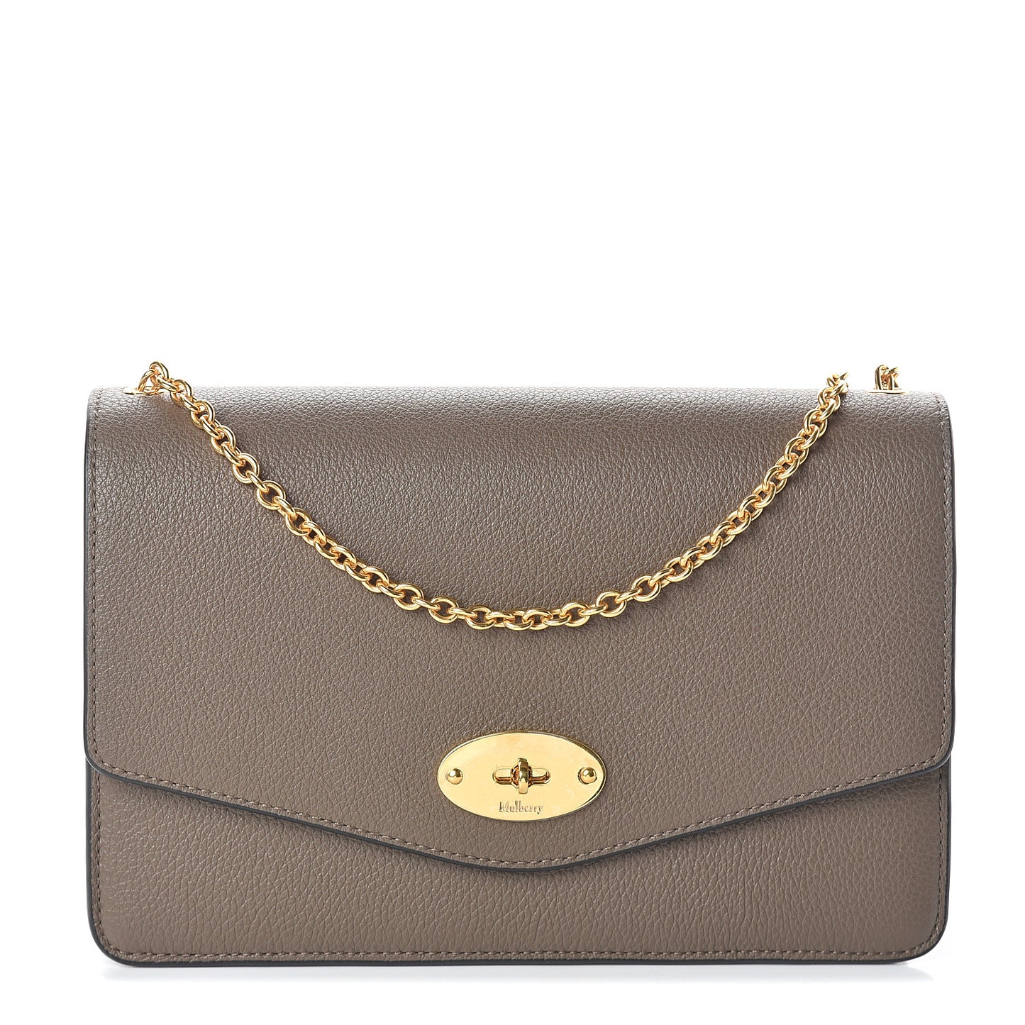 Classic Grain Calfskin Medium Darley Clay