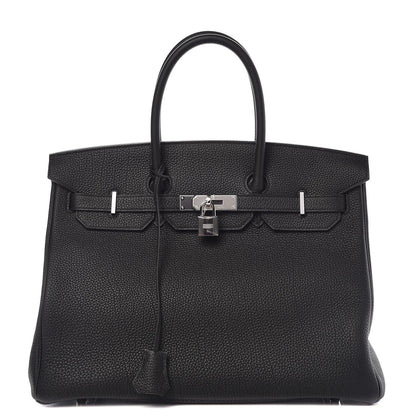 Hermes Togo Birkin 35 Black 1 of 32